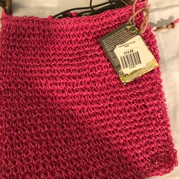 Crossbody straw bag - Picture 3 of 5